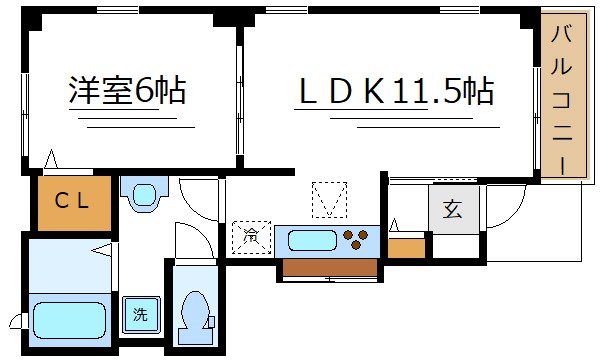 ベルハイツ 間取り