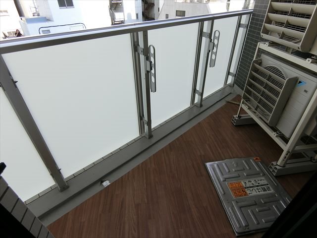 ルクレ東日本橋駅前 ベランダ
