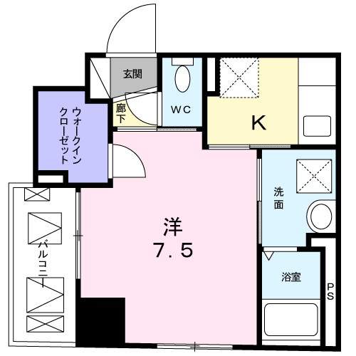 ISLA VISTA日本橋 間取り図