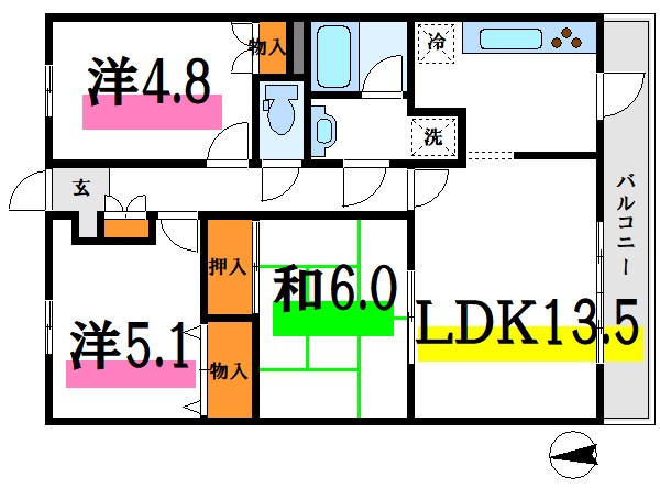 パインホームズ 間取り