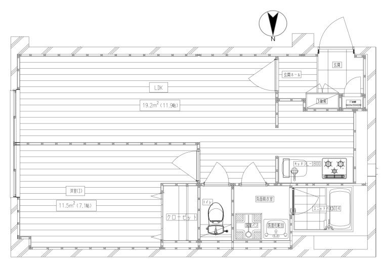 サカイリグリーンパーク 間取り図
