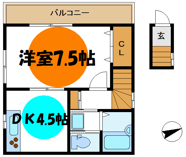 プレミール  間取り図