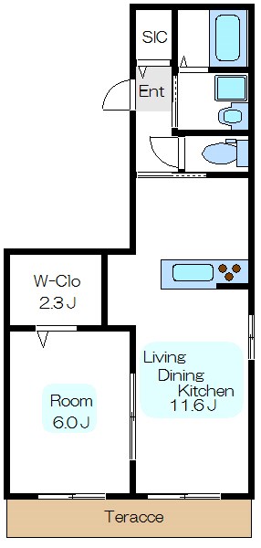 Casa王子 間取り図