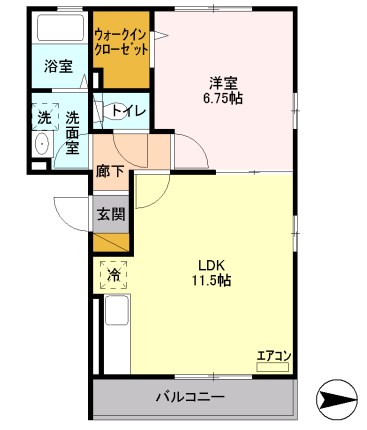 ゼスト   間取り