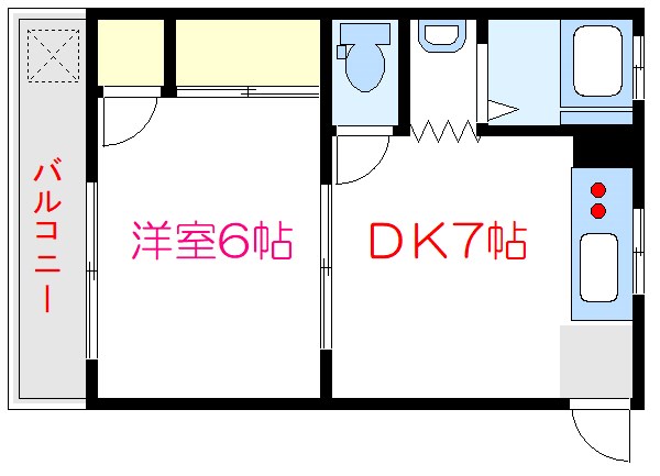 第一コーポ  間取り