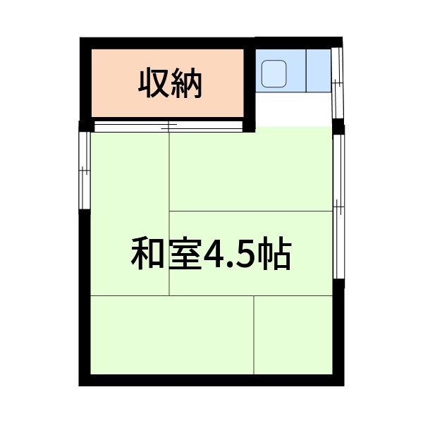 大内荘 間取り図