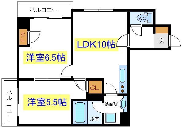 イストワールジュネス 間取り
