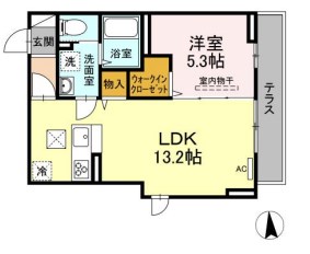 エクセリア西小岩 間取り図