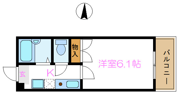 メゾンＴ２ 間取り図