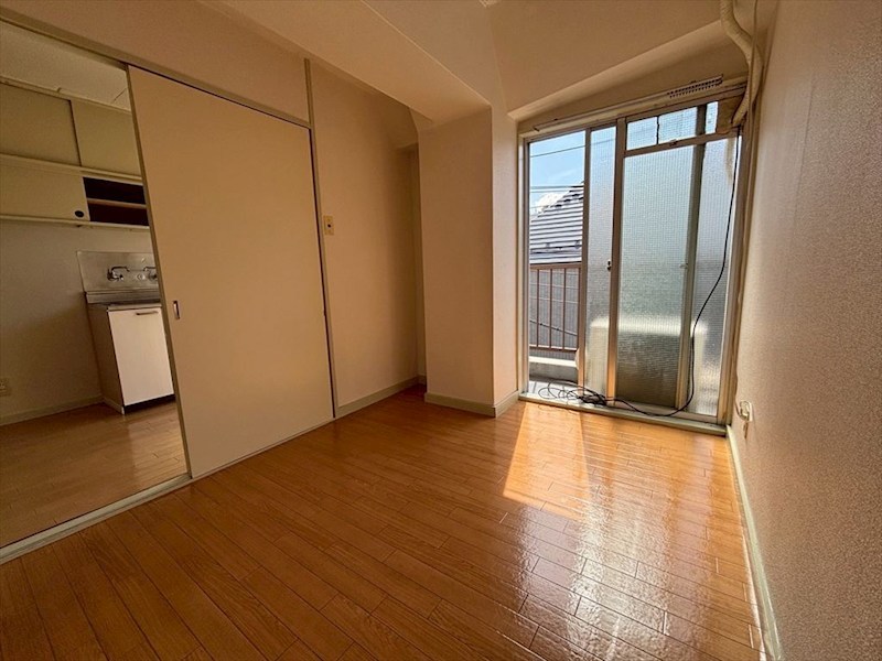 柳原マンション ベッドルーム