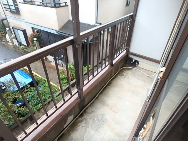 ペアシティマンションNO.1  ベランダ