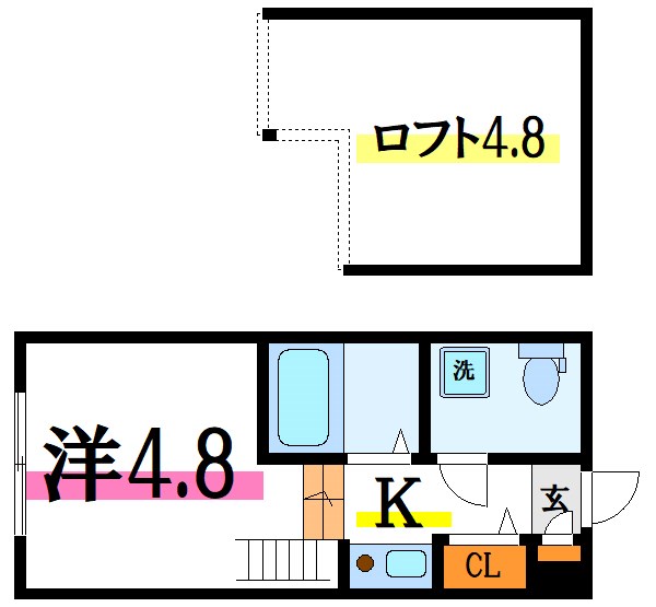 ファーストハイム 間取り図