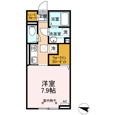 ヴェルドミールカシマⅡ  間取り図