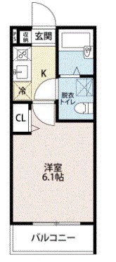 FREUDE中川 間取り