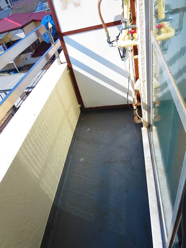 福田マンション ベランダ