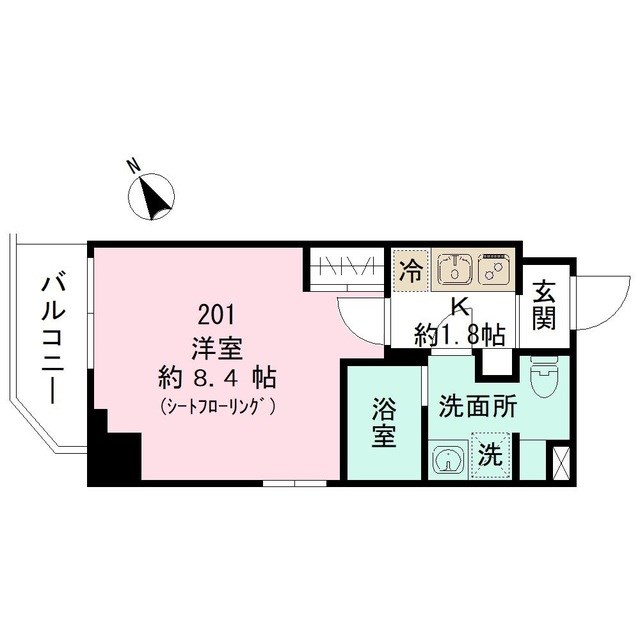 ルシェロ平井 間取り図