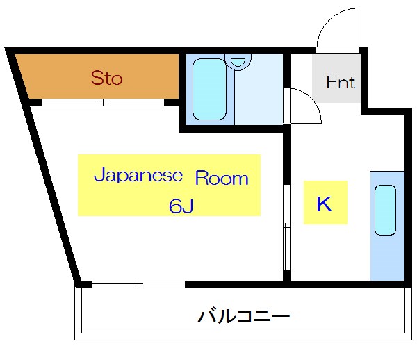 ガリヴァービル 間取り図