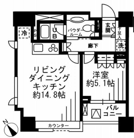 レジディア勝どき 間取り