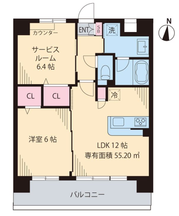 Yun Park Kiba 間取り