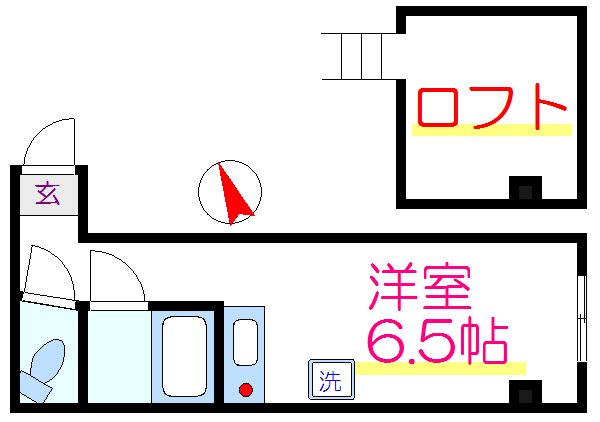 東海ビル  間取り図