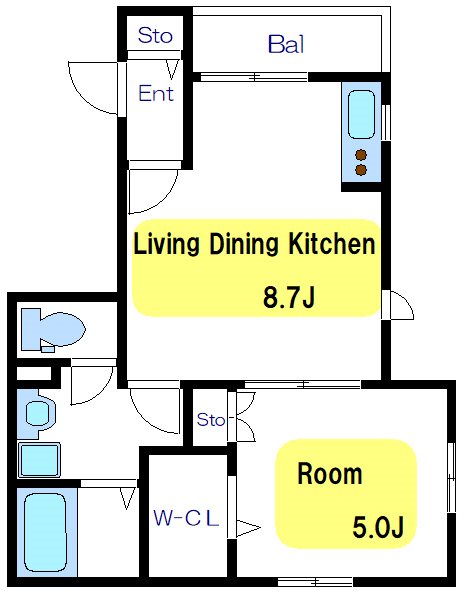 ル フレール滝野川 間取り