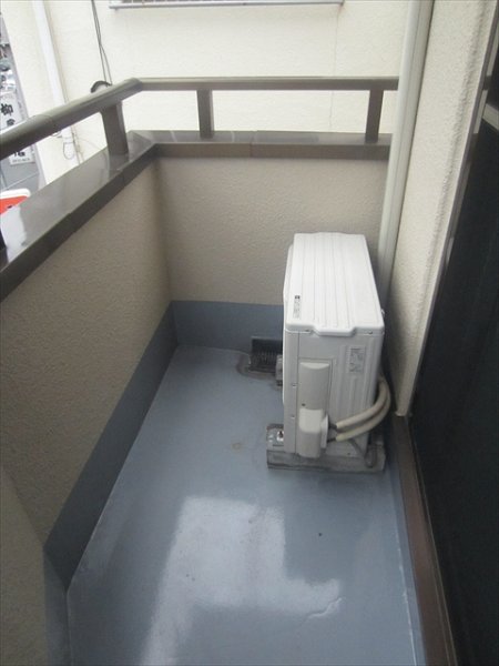 第二アダチコーポ ベランダ
