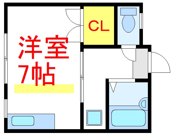クレードルイダ  間取り