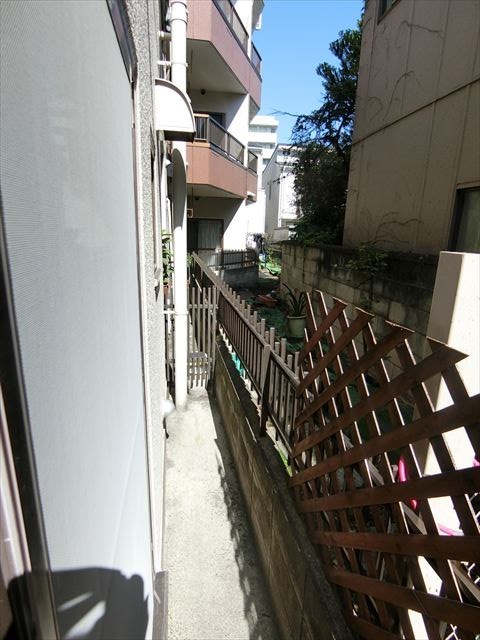 クレードルイダ  ベランダ