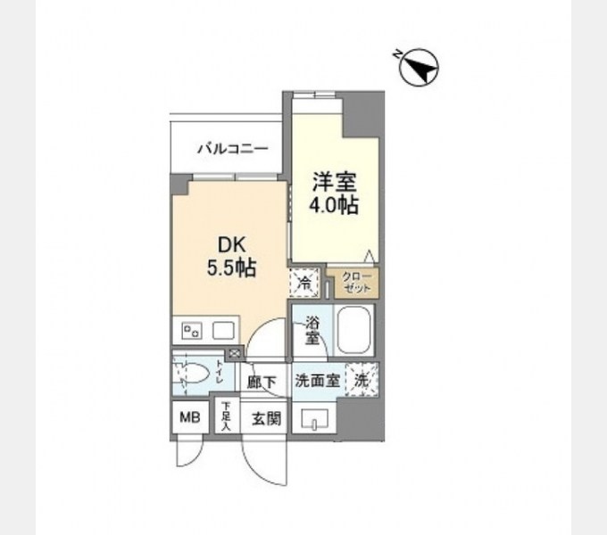 リビオメゾン日本橋久松町 間取り