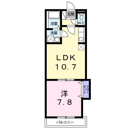 メゾン・ド・ソレイユ 間取り