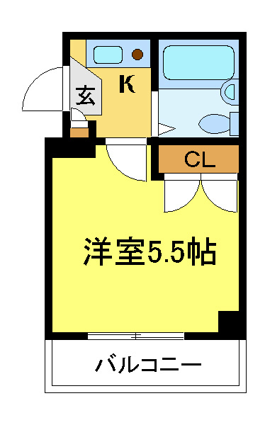 ロアデロア 間取り図