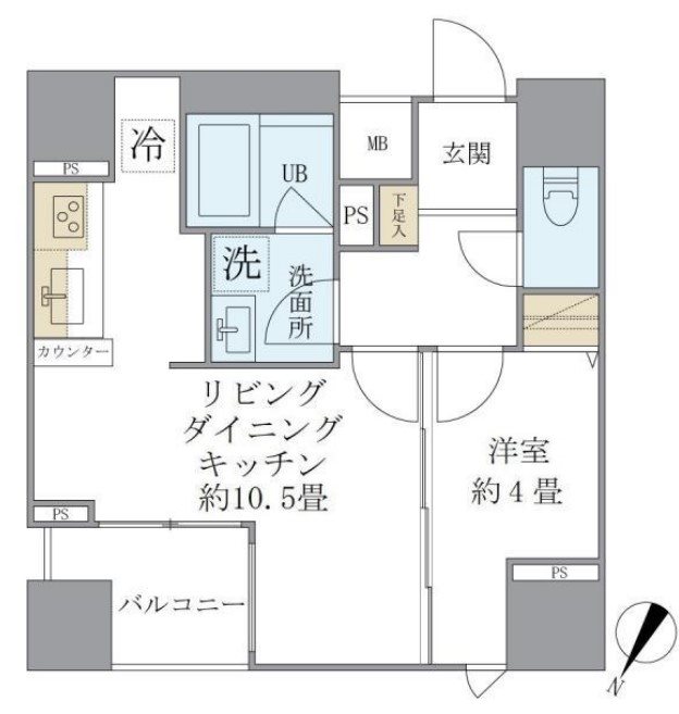 フェリシア日本橋人形町 間取り