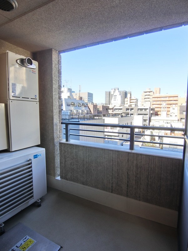 パークハビオ水天宮前 ベランダ