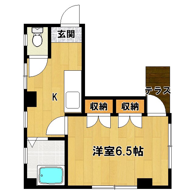 ピーエスハイツ 間取り