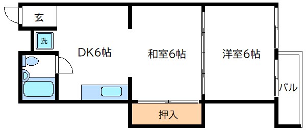 ハーベストハイツ 間取り図