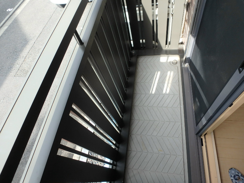 WEST　FIVE-s ベランダ