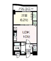 ラポール西大島イースト 間取り図