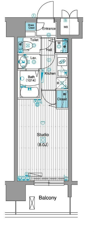 グランドガーラ銀座 間取り