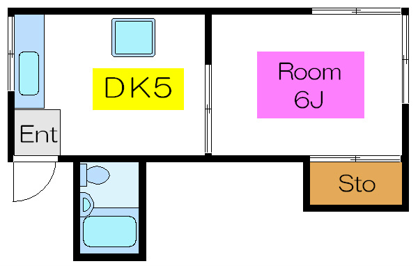 ハイム南砂  間取り図