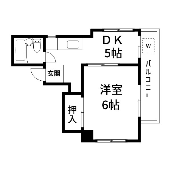 メゾン福原    間取り