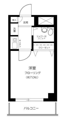 ライオンズマンション大島第２ 間取り