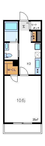 エス・フラッツ 間取り