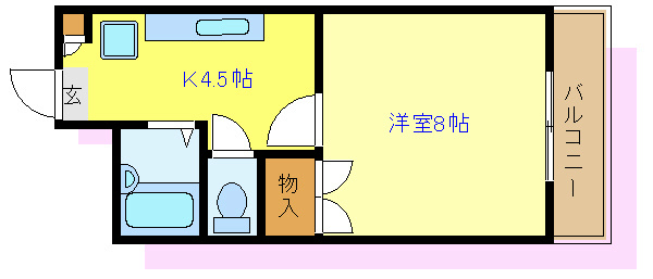 小宮ハイツ 間取り