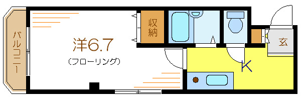 エストランゼ   間取り