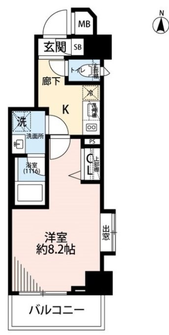 プレール・ドゥーク潮見Ⅱ 間取り図