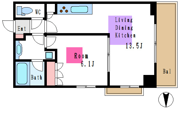 MFPRコート木場公園  間取り
