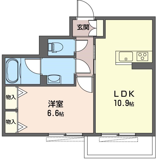 Albariza Monzennakacho 間取り