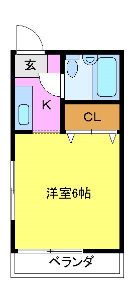 フロンティアパレス 間取り