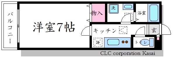 ラ・フェスタ 103号室 間取り