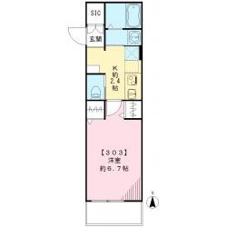 ポルックス  間取り